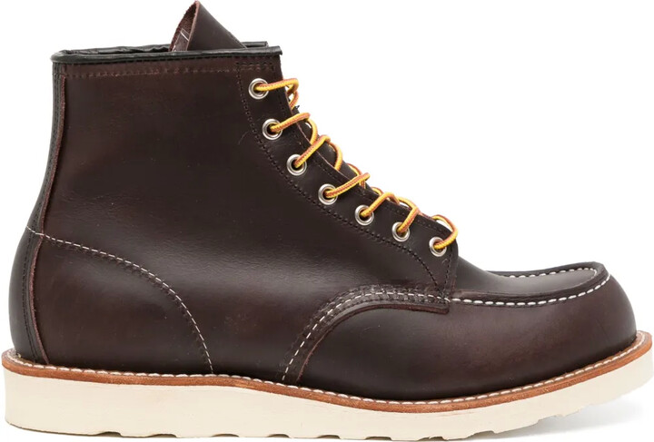 Red Wing Shoes Classic Moc leather ankle boots