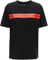 Thumbnail for your product : Kwaidan Editions Logo Tape Cotton Jersey T-shirt