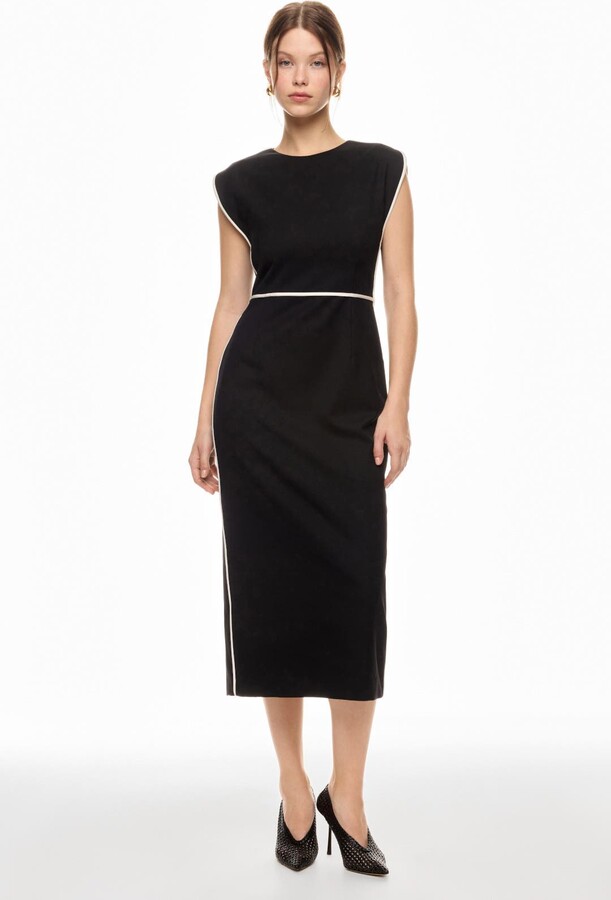 Detira Dress Black-print