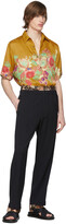 Thumbnail for your product : Dries Van Noten Yellow Floral Print Shirt