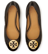 Thumbnail for your product : Tory Burch Minnie Cap-Toe 25mm Ballet