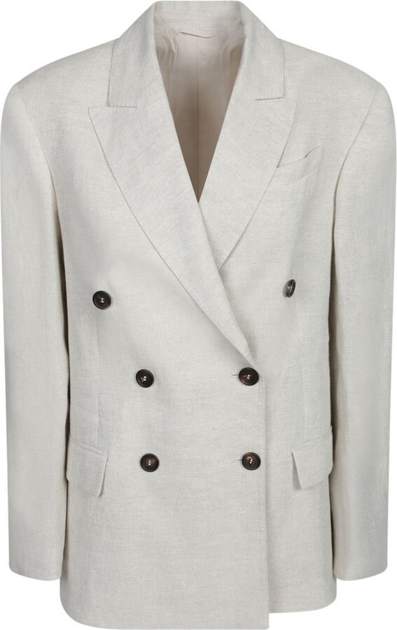 Brunello Cucinelli Sparkling Blazer - ShopStyle