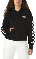 vans hoodie crop top