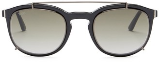 Tod's Women's Clubmaster Acetate Frame Sunglasses