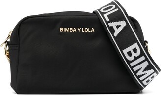 Bimba y Lola logo-embellished multi-pocket Crossbody Bag - Farfetch