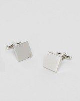 Thumbnail for your product : ASOS Square Cufflinks in Silver
