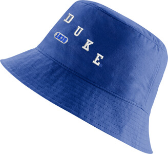 Men's Mitchell & Ness Royal/White Duke Blue Devils Paintbrush Snapback Hat