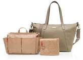 Thumbnail for your product : Storksak Noa Leather Diaper Bag