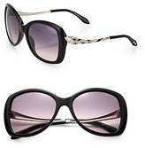 Thumbnail for your product : Roberto Cavalli Embellished Snake 57MM Round Sunglasses