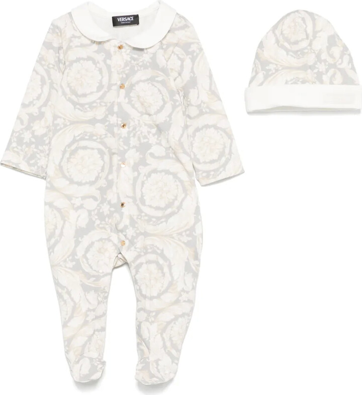 Barocco-print pajamas