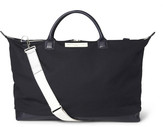 Thumbnail for your product : WANT Les Essentiels Hartsfield Leather-Trimmed Organic Cotton-Canvas Holdall Bag