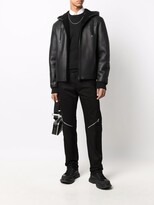 Thumbnail for your product : Heliot Emil Zip-Detailed Straight-Leg Trousers