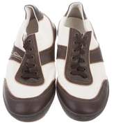 Thumbnail for your product : Louis Vuitton Canvas & Leather Low-Top Sneakers