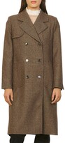 Thumbnail for your product : Sandro Raquel Double-Breasted Coat