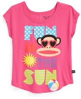 Thumbnail for your product : Paul Frank 'Fun in the Sun' Graphic Tee (Toddler Girls & Little Girls)