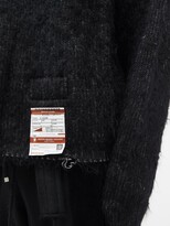 Thumbnail for your product : Miharayasuhiro Mihara Yasuhiro - Oversized Distressed Sweater - Black