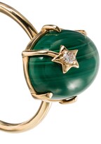 Thumbnail for your product : Andrea Fohrman 18kt yellow gold malachite Galaxy diamond ring