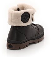 Thumbnail for your product : Palladium 72083 Baggy LS F High Ankle Leather Trainers