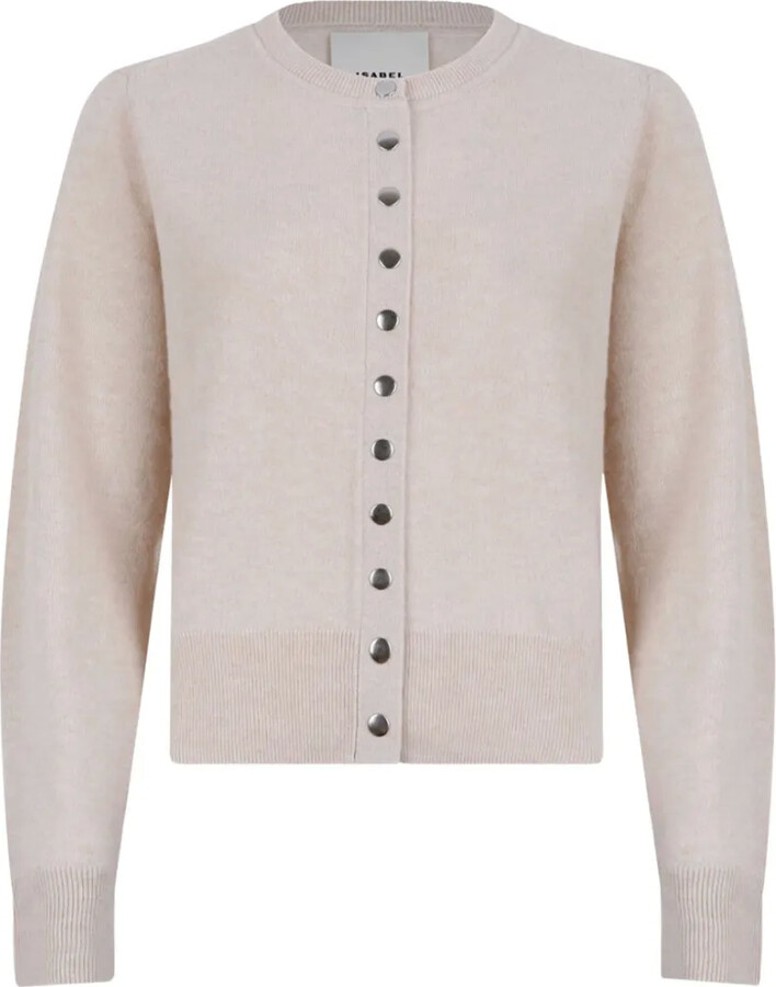 Isabel Marant Buttoned Long-Sleeve Cardigan