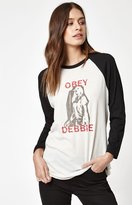 Thumbnail for your product : Obey Static Debbie Harry Raglan T-Shirt