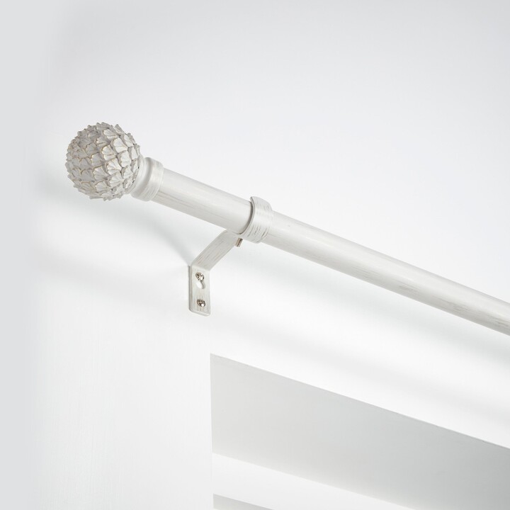 Dunelm Ainsley Extendable Eyelet Curtain Pole 25/28mm White ShopStyle