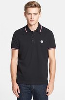 Thumbnail for your product : Moncler Tipped Pique Polo