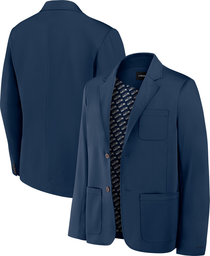 Men's J. Palmer Navy Seattle Seahawks Man-In-Motion Blazer