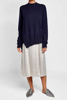 Thumbnail for your product : Jil Sander Cashmere Pullover with Asymmetric Hemline