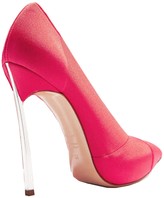 Thumbnail for your product : Casadei Fuxia Elastic Girl Blade Pumps