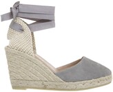 Thumbnail for your product : Gaimo for OFFICE Ankle Wrap Espadrille Wedges Grey