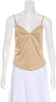 Thumbnail for your product : Laundry by Shelli Segal Sleeveless V-Neck Crop Top