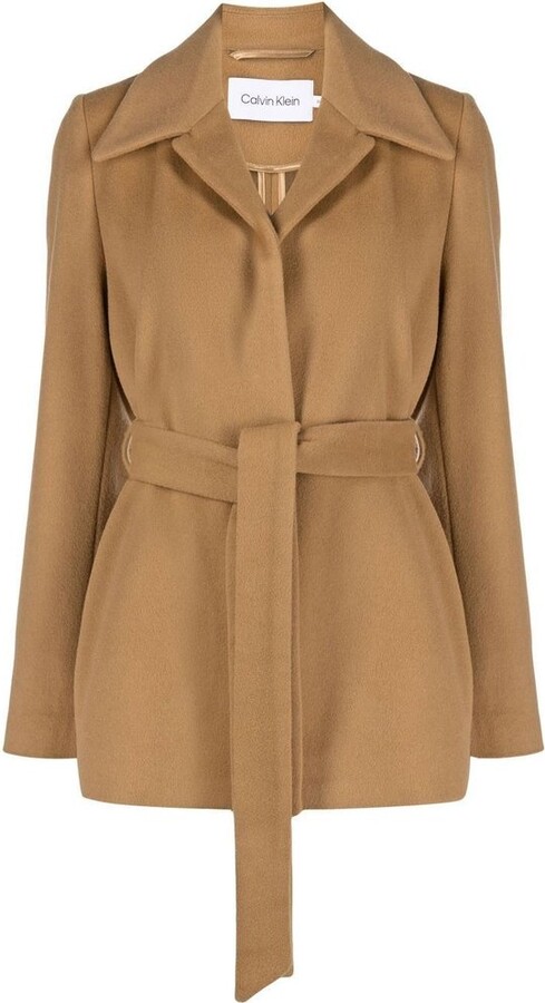 Calvin Klein Belted Coat
