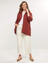 Thumbnail for your product : Lane Bryant Cable Knit Tunic Overpiece