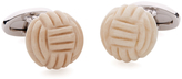 Thumbnail for your product : Jan Leslie Carved Mystic Knot Cufflinks