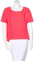 Thumbnail for your product : Jil Sander Short Sleeve Scoop Neck Top