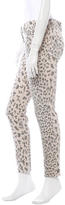 Thumbnail for your product : Current/Elliott Printed Skinny Jeans w/ Tags