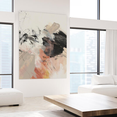 Clicart 'Grapefruit Ii' Fine Art Giant Canvas Print 72"X54"