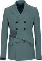 Thumbnail for your product : Nohant Tailored Cotton Belted Blazer