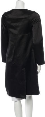 Tory Burch Knee-Length Button-Up Coat