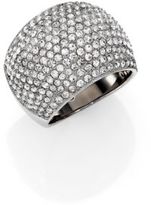 Thumbnail for your product : Michael Kors Brilliance Statement Pave Dome Ring/Silvertone