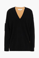 Thumbnail for your product : Chinti and Parker Two-tone Wool And Cashmere-blend Sweater