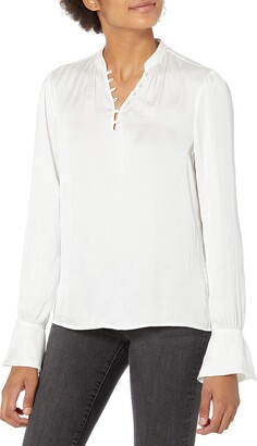 Paige White Women's Long Sleeve Tops | Shop the world's largest 