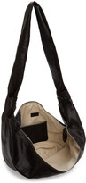 Thumbnail for your product : Lemaire Brown Grained Giant Croissant Bag