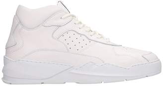 Filling Pieces White Leather Lay Up Ices Sneakers