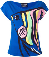 Boutique Moschino - t-shirt imprimé - women - Polyester/other fibers - 42