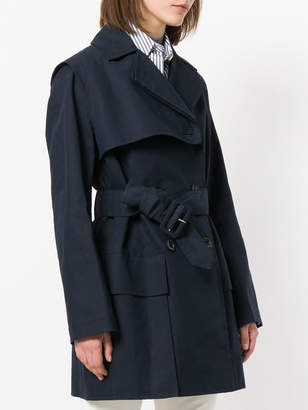 Joseph double breasted short trench coat