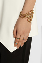 Thumbnail for your product : Oscar de la Renta Gold-plated cuff