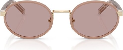 Prada Eyewear Round Frame Sunglasses
