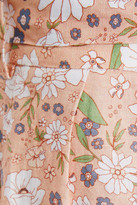Thumbnail for your product : Miguelina Elania Floral-print Linen Wide-leg Pants