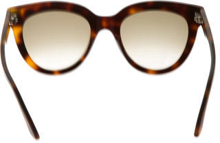 Valentino Tortoiseshell Rockstud Sunglasses